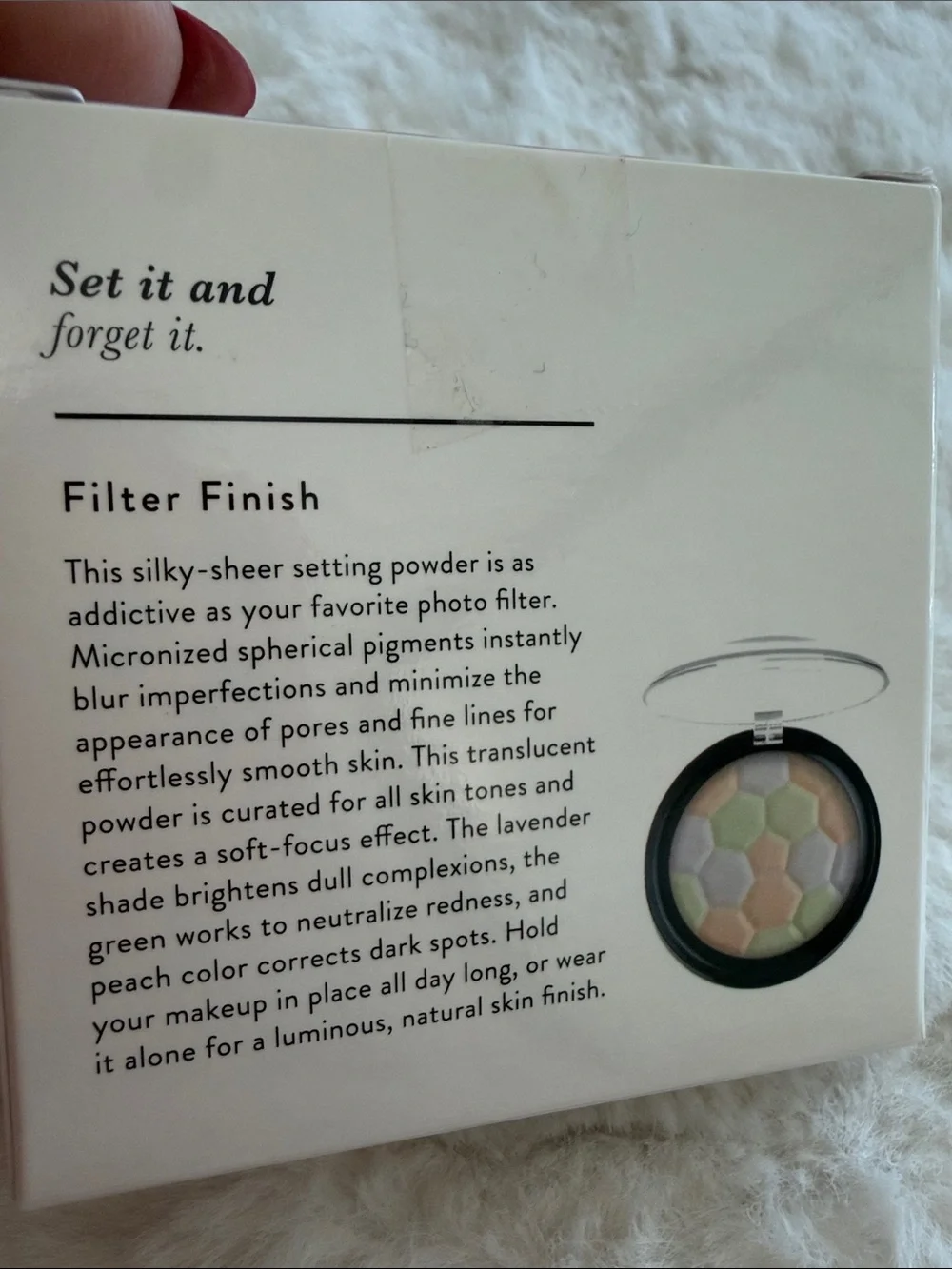 Laura Geller Radiant Setting Powder Filter Finish Universal 0.30 oz NEW